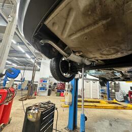 Škoda — замена глушителя и ремонт выхлопной системы Химки Сходня