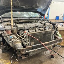 Ford Mondeo — замена радиатора кондиционера и радиатора охлаждения двигателя Химки Сходня