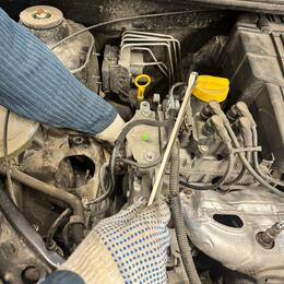 Renault Logan — замена ГРМ, тормозных дисков и приводного ремня в автосервисе Химки Сходня